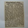 Singleton shire study of Aboriginal sites. Newcastle Herald 28 Feb 1990